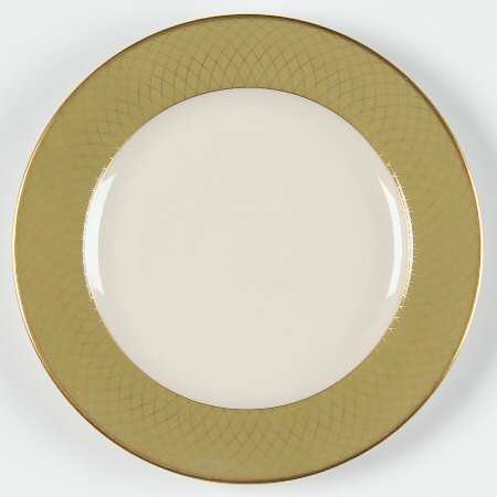 Au Courant Olive Bread & Butter Plate