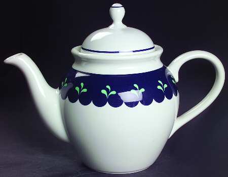 Bedazzle Sapphire Teapot & Lid