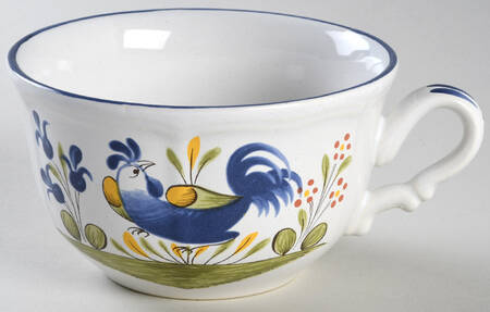Chanteclerc Blue Breakfast Cup
