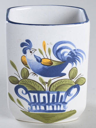 Chanteclerc Blue Small Canister No Lid