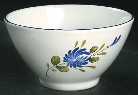 Chanteclerc Blue 6" Round Serving Bowl