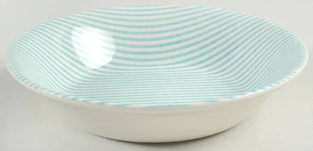Button Down Green Coupe Cereal Bowl