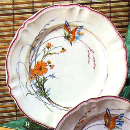 Papillon Dinner Plate