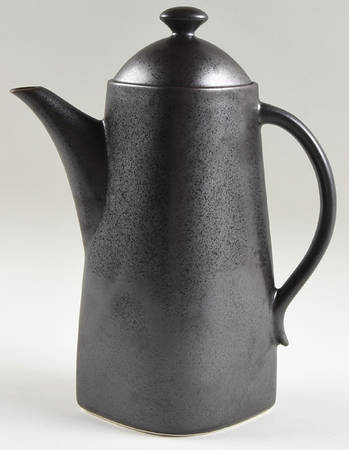 Piano (Round, Smooth Texture) Coffee Pot & Lid
