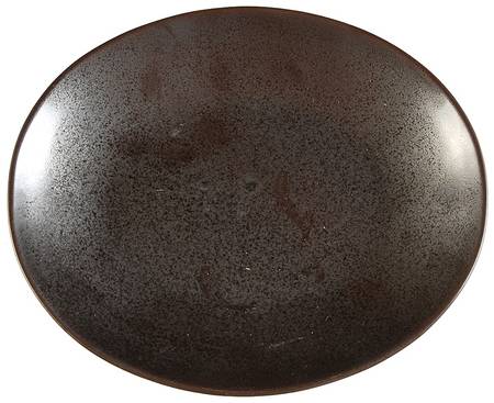Piano (Round, Smooth Texture) 9" Oval Serving Platter
