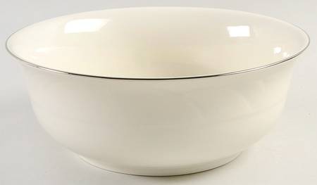 Sand Dune Platinum 8" Round Vegetable