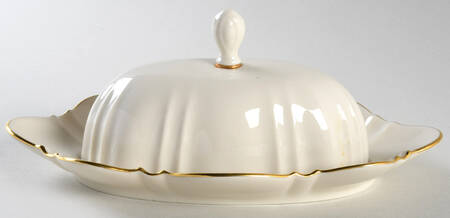Symphony (Giftware, Gold Trim) 1/4 Lb Covered Buttered