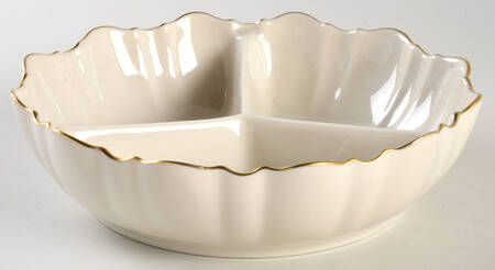 Symphony (Giftware, Gold Trim) 3-Part Relish