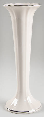 Symphony (Giftware, Platinum Trim) 9" Bud Vase