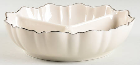 Symphony (Giftware, Platinum Trim) 3-Part Relish