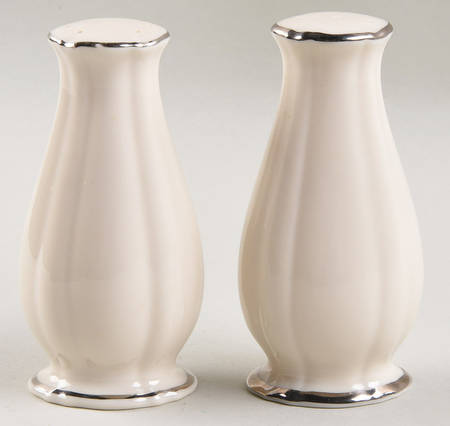 Symphony (Giftware, Platinum Trim) Salt & Pepper Set