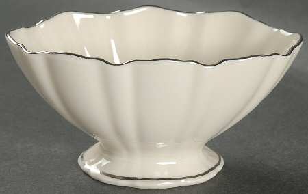 Symphony (Giftware, Platinum Trim) Open Sugar Bowl