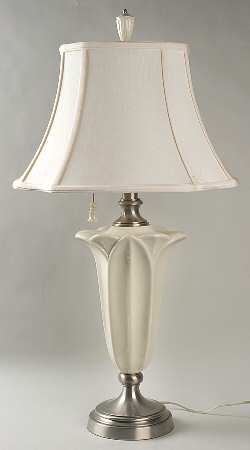 Symphony (Giftware, Platinum Trim) 30" Electric Lamp & Shade