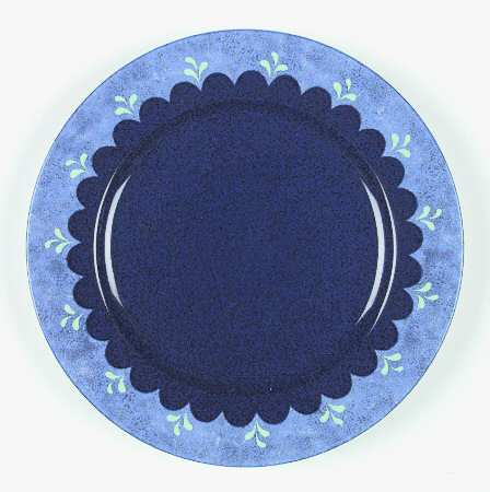 Bedazzle Blue Topaz Salad Plate