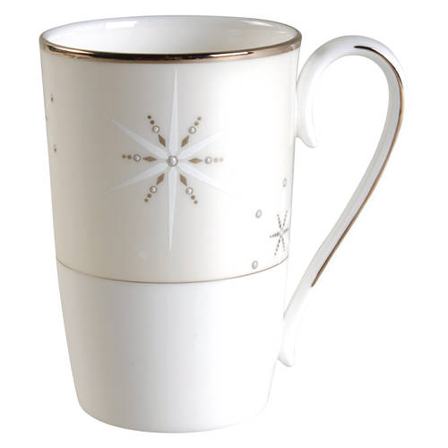 Federal Platinum Christmas Accent Mug
