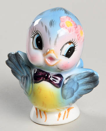 Blue Bird Salt Shaker