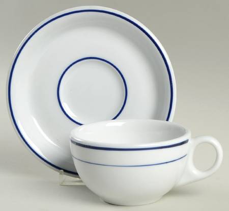 LUI1 Flat Cup & Saucer Set