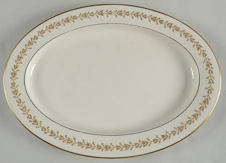 LAM41 14" Oval Serving Platter