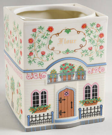 Canterbury Crossing (Giftware) Flour Canister No Lid