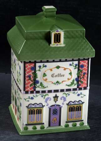 Canterbury Crossing (Giftware) Coffee Canister & Lid