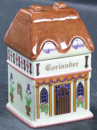 Canterbury Crossing (Giftware) Spice Jar Set Individual Jar & Lid