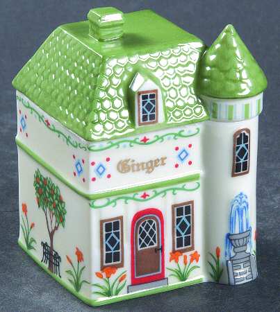 Canterbury Crossing (Giftware) Spice Jar Set Individual Jar & Lid