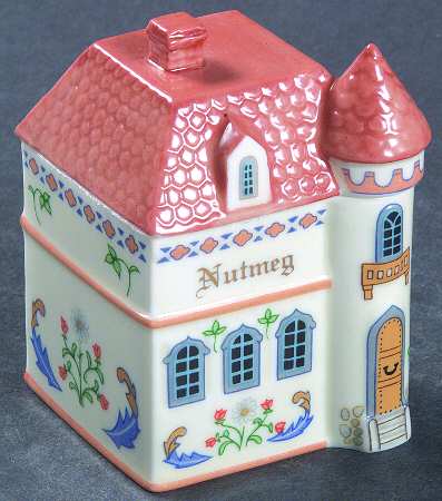 Canterbury Crossing (Giftware) Spice Jar Set Individual Jar & Lid