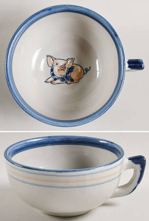 Precious Pigs Soup Mug