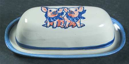 Precious Pigs 1/4 Lb Covered Butter