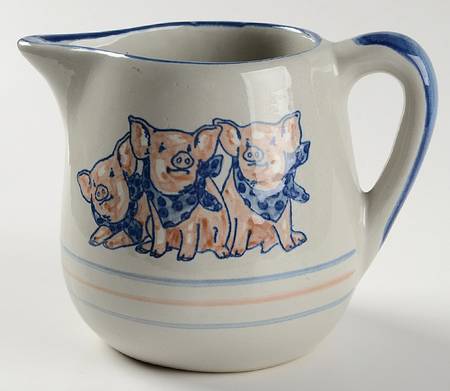 Precious Pigs 16 Oz Pitcher