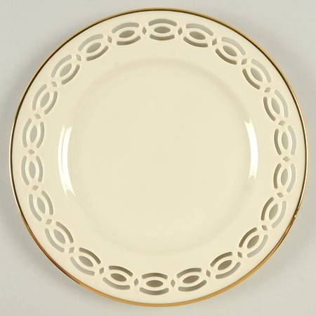Trapunto Salad Plate