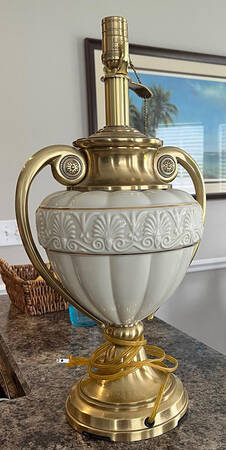 Athenian Collection 31" Electric Lamp No Shade