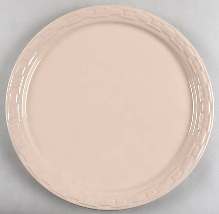 Woven Traditions Ivory 14" Pizza/Cake Plate by Longaberger