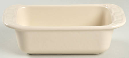Woven Traditions Ivory Mini Loaf Pan by Longaberger