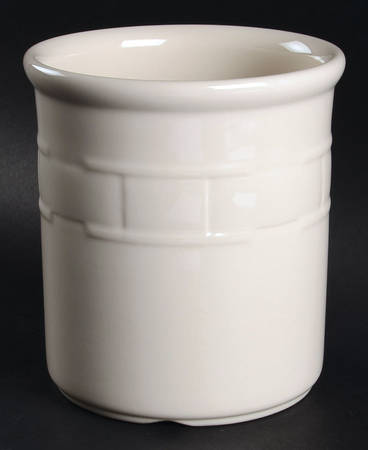 Woven Traditions Ivory 2 Quart Utensil/Pickling Crock by Longaberger