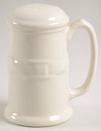 Woven Traditions Ivory Salt Shaker by Longaberger