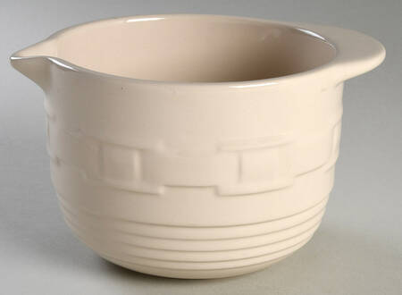 Woven Traditions Ivory 7" Mixing Bowl