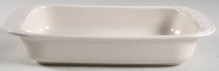 Woven Traditions Ivory 13" Rectangular Baker