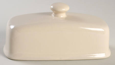 Woven Traditions Ivory Lid for 1/4 Lb Butter
