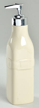 Woven Traditions Ivory Lotion/Soap Dispenser by Longaberger
