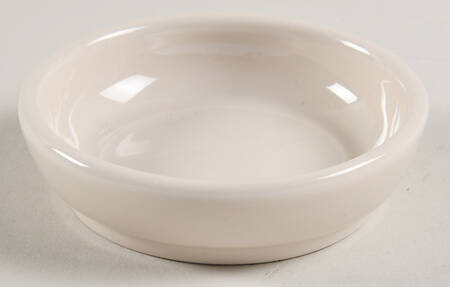 Woven Traditions Ivory Underplate for 3" Flower Pot