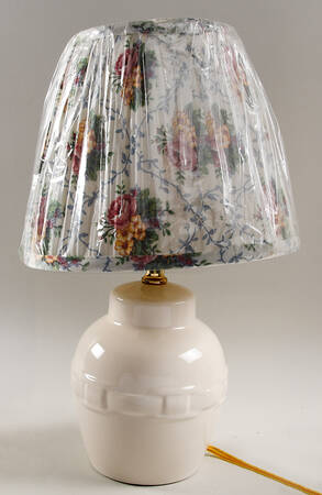 Woven Traditions Ivory 14" Electric Lamp & Shade by Longaberger
