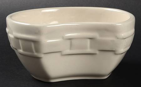 Woven Traditions Ivory Interlocking Bowl by Longaberger