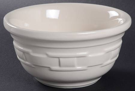 Woven Traditions Ivory 6" Mixing Bowl by Longaberger