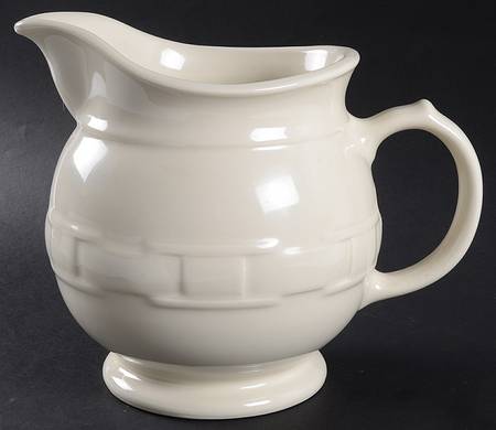 Woven Traditions Ivory 78 Oz Pitcher by Longaberger