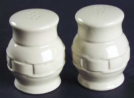 Woven Traditions Ivory Salt & Pepper Set by Longaberger
