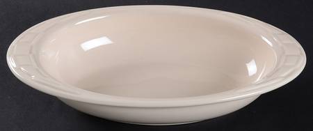 Woven Traditions Ivory Oval Treat Bowl by Longaberger
