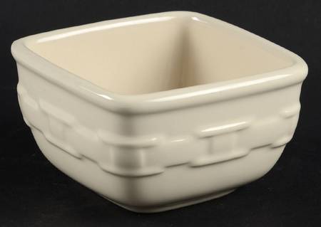 Woven Traditions Ivory Dessert Bowl by Longaberger