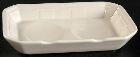 Woven Traditions Ivory Double Spoon Rest/Holder by Longaberger