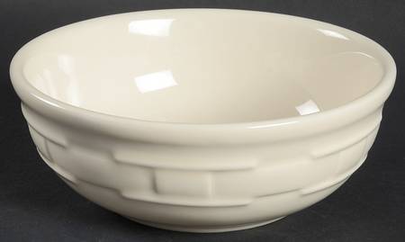 Woven Traditions Ivory Coupe Cereal Bowl